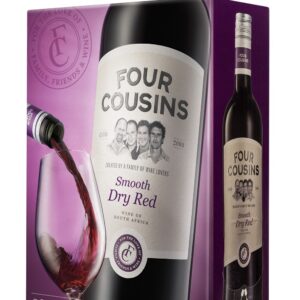 FOUR COUSINS DRY RED WINE 1X3L